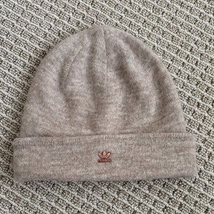Adidas Taupe Knit Beanie